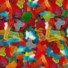 Sunny Island Gummy Candy Mix - Blue Sharks, Worms, Butterflies,