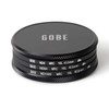 Gobe 40.5mm ND8, ND64, ND1000 Lens Filter Kit (2Peak)