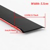 Self-Adhesive Window Water Blocking Bar – Rubber Rain Barrier Strip
