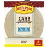 Old El Paso Carb Advantage Tortilla Rounds, 3g Net Carbs,