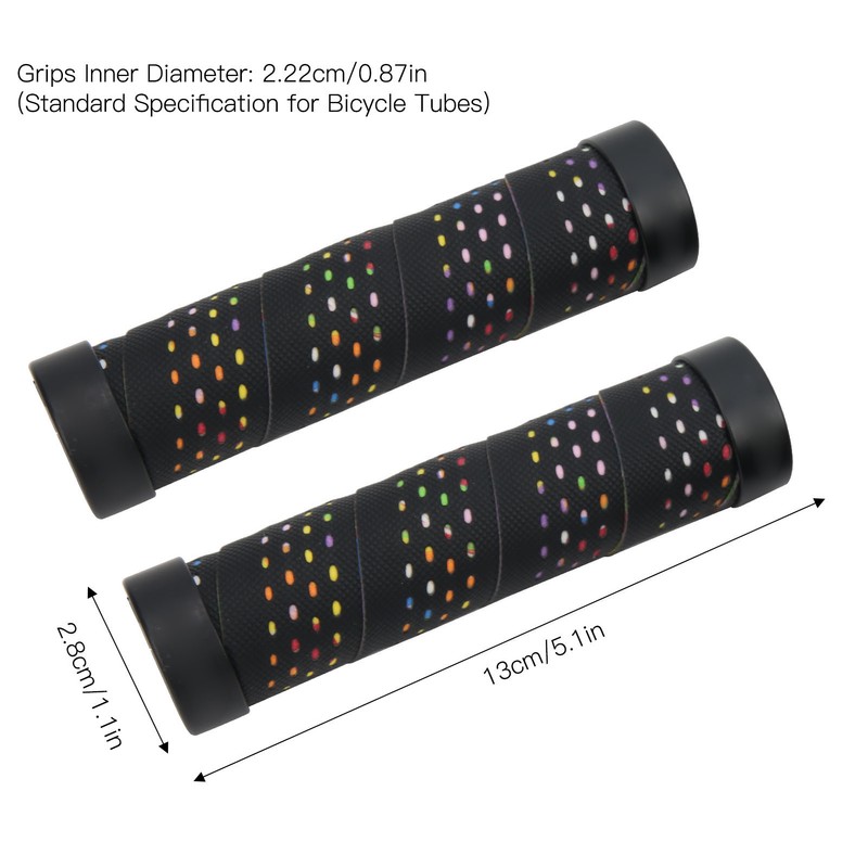 ZTTO Bicycle AntiSlip Grips Mountain Bike Handlebar Double Locking Grips