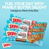 Skippy Creamy Peanut Butter And Chocolate Fudge Wafer Snack Bar,