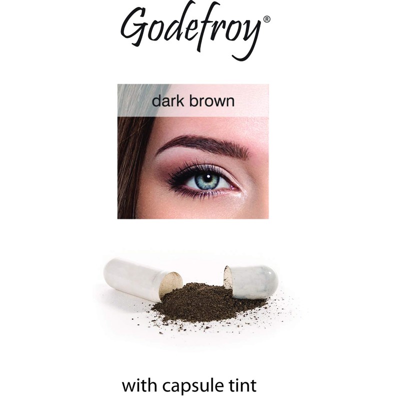 Godefroy Dark Brown Instant Eyebrow Tint