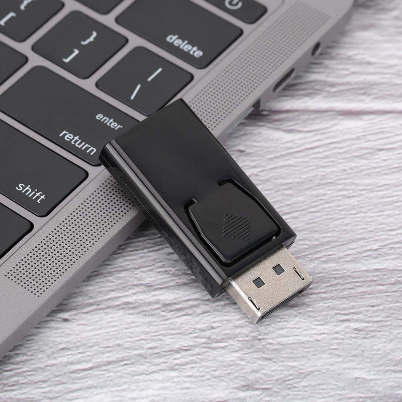 Adaptador DP a HDMI, Puerto de Pantalla 2PCS Convertidor de