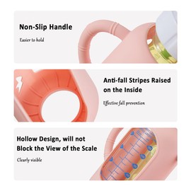 2 Packs Silicone Sleeves for Dr. Brown's Natural Glass Baby Bottles, MUAECH Drop Protection Baby Bottle Sleeves with Easy Grip Handles, Compatible Dr. Brown's Natural Narrow Glass Baby Bottles-8 OZ