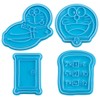 Skater CSM1-A Stamp Cookie Cutter, Bread Cutter, I'm Doraemon, Sanrio,