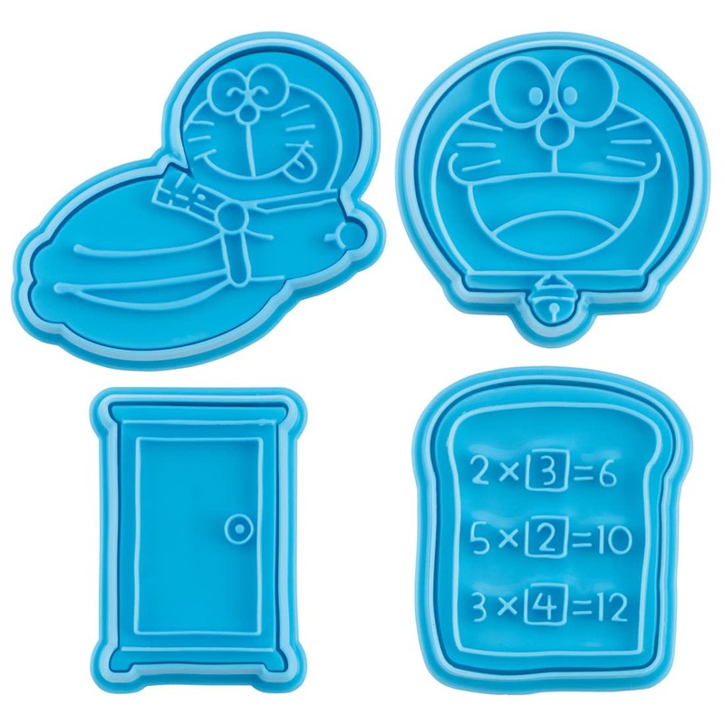 Skater CSM1-A Stamp Cookie Cutter, Bread Cutter, I'm Doraemon, Sanrio,