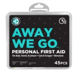 AWAY WE GO PERSONAL FIRST AID KIT 45PCS