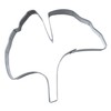 Staedter Stainless Steel Ginkgoblatt Cookie Cutter, Silver, 6.5 cm