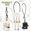 EUYKQNOI Portachiavi Gatto Ciondolo per Cellulare Kawaii, Charm per Borse