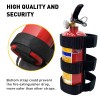Car Roll Fire Extinguisher Holder Bar Adjustable Mount Bracket for