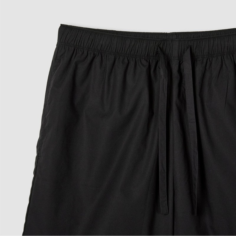 JAJU [JAJU] Unisex 60s Cotton 5-part Lounge Pants [S~XXL]_Black