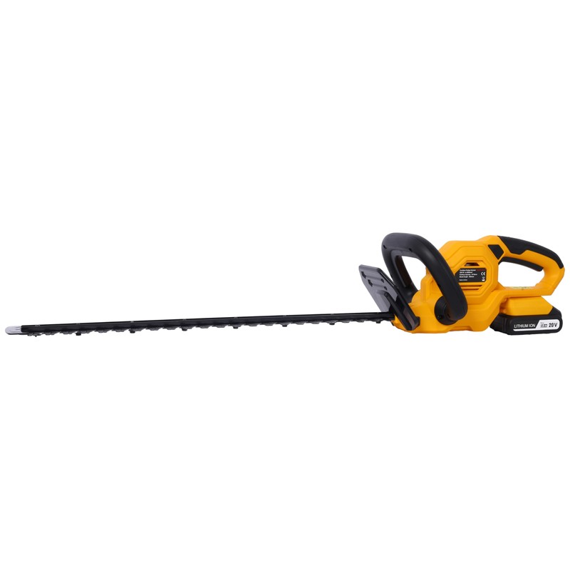 Powerful 20V Cordless Hedge Trimmer with 22-Inch Dual-Action Blades