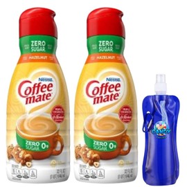 Coffee-mate CoffeeMate Sugar Free Hazelnut Liquid Coffee Creamer 32 oz. 2 pk w/ Bottle