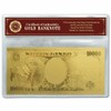 Good Luck Gold Luck Up Gold Foil One Million Yen