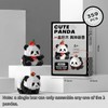 QMEAKMONY Mini Building Blocks Panda Sets Cute Micro Mini Panda