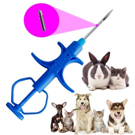 Manruta Small ISO Micro chip ID Tags Preload with Syringe,Use for Dogs and Cats Identification and Registration Online (20 pack, 1.4 X 8 mm)