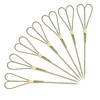 100 Pack Cocktail Picks Heart Shaped Toothpicks for Appetizers Cocktail