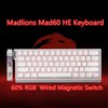 MADLIONS MAD60 HE Rapid Trigger Magnetic Switch Gaming Keyboard,60% RGB