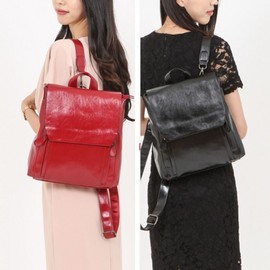 High-end office worker women's backpack 20s backpack outing Women's outing 20s College student backpack brown