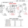 Gloaso Manual Reset Circuit Breaker 12V-72V 50A for Car Audio