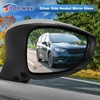 TOP-MAX Passenger Side Mirror Glass Compatible with Chrysler Pacifica 2017-2025,