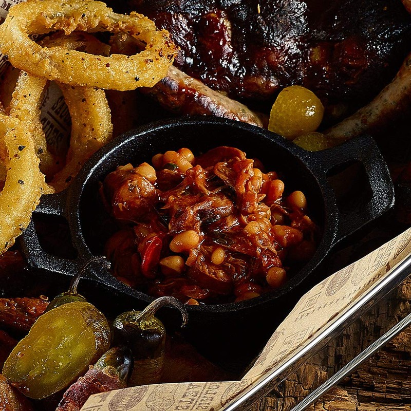 Genware Mini Cast Iron Round Eared Dish 11cm - Oven