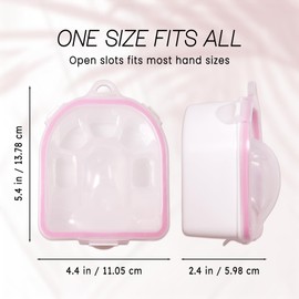 Beauticom Manicure Bowls Nail Art Hand Soak Treatment Bowls (REMOVABLE MANICURE BOWL, 1 Piece)