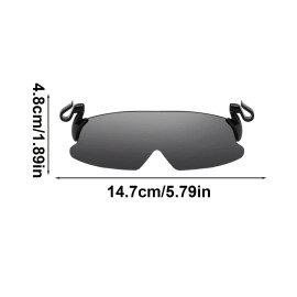 Polarized Clip On Sunglasses Sport Driving Night Visi Lens Sun Glasses Anti-UV