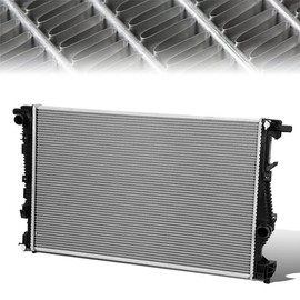 13400 Radiator Compatible with 2015-2017 Chrysler 200 2014-2018 Jeep Cherokee 2.4L 3.2L 3.6L AT Factory Style Aluminum Core Replacement Cooling Radiator 68197299AA 68197299AB 68197299AC 68229284AA