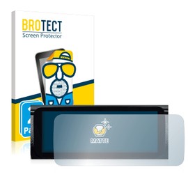 BROTECT Entspiegelungs-Schutzfolie für Fiat 500 E Uconnect 5 10" (2 Stück) Matte Displayschutz-Folie, Anti-Reflex, Anti-Fingerprint