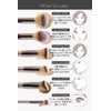 Frepice Makeup Brushes, Set of 10, Powder Brush, Concealer Brush,