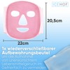 ICEHOF Cooling mask face with Velcro fastener, can be used