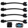 HiSport Conector de inyector de combustible OBD1 a OBD2, adaptador