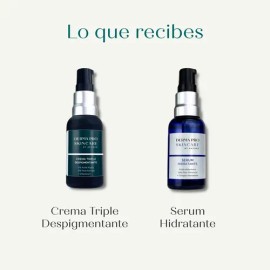 Crema Despigmentante Ácido Kójico + Sérum Ácido Hialurónico