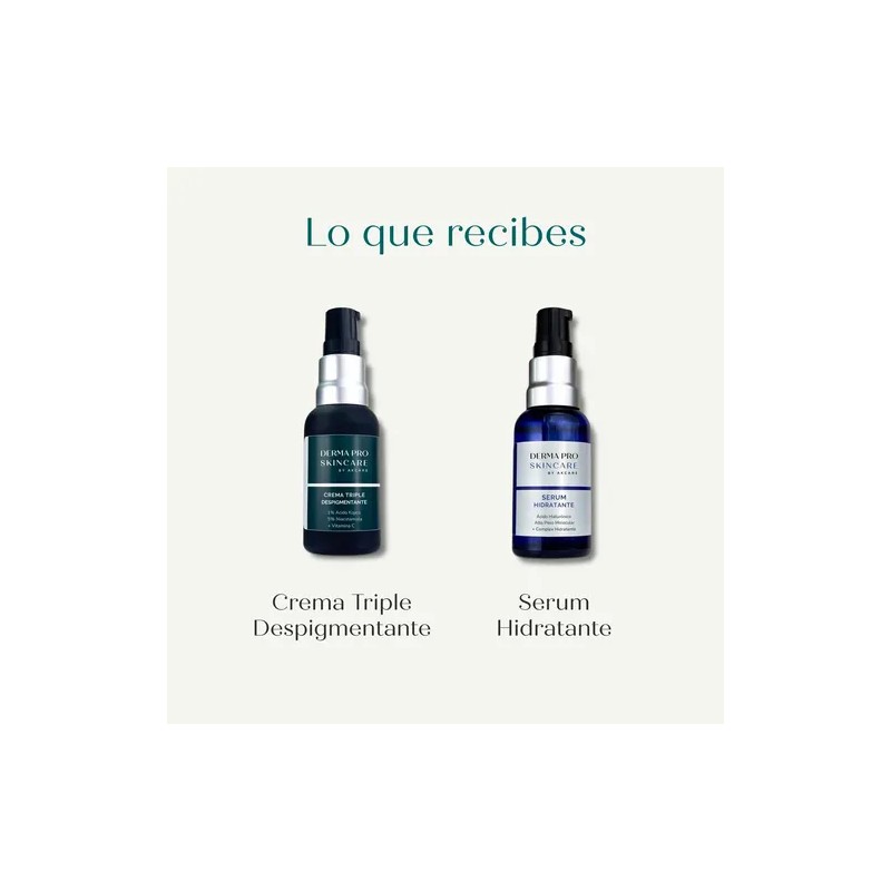 Crema Despigmentante Ácido Kójico + Sérum Ácido Hialurónico