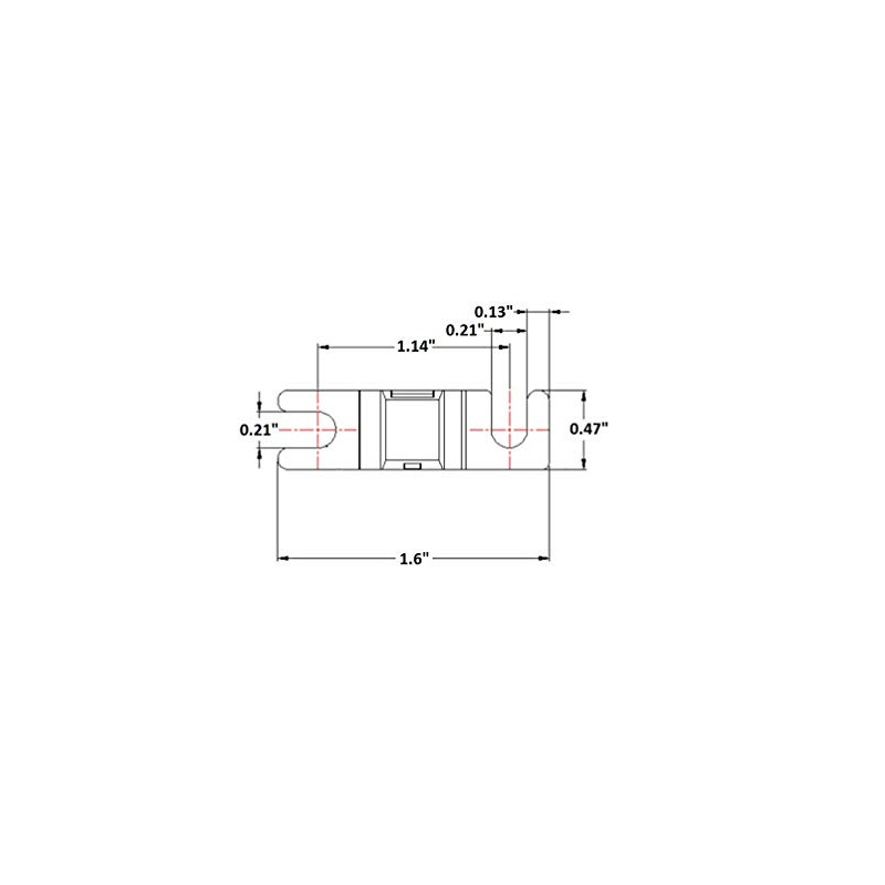 Mini ANL 40 Amp Fuse For Automotive Marine Audio Video