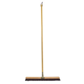 Azuma Industrial BR315 Broom/Dustpan with Flexible Broom Wood Handle 23.9 gal (60 L), Width Approx. 23.6 inches (60 cm), Handle Length: 48.4 inches (123 cm)