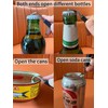 3 Pieces Magnetic Bottle Openers Can Opener Classic Beer Opener