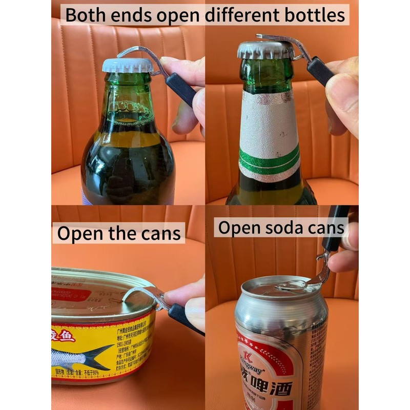 3 Pieces Magnetic Bottle Openers Can Opener Classic Beer Opener