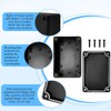 ADERTOS 4 x Plastic Housing IP65 Waterproof Junction Boxes Distribution