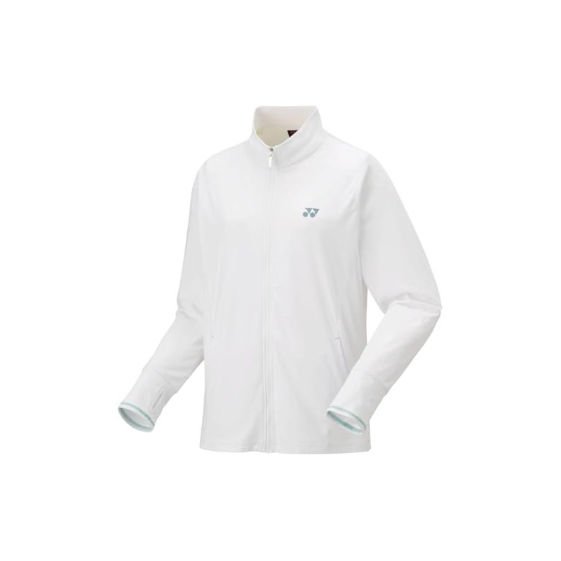 Yonex Women's Knit Warm-Up Hoodie, white (011)