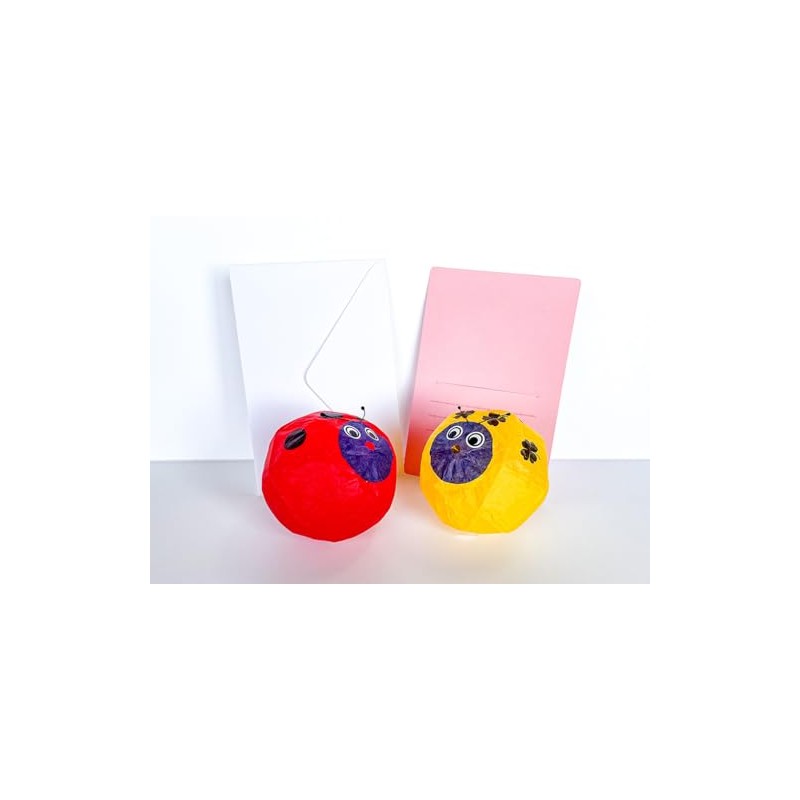 Paper Balloons Ladybug Letter Set of 2