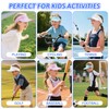 Trodalo Kids Sun Visor Hats for Girls Boys, Lightweight Cooling