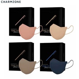 CHARMZONE Tone Up Fit Black Label Mask 10ea, Size#$%Color:M-Denim Navy