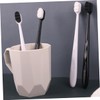 FOMIYES Bristle Toothbrushes Ergonomic Handle for Complete Oral Care -nano
