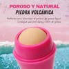 Set 3 Rodillo Piedra Volcanica Control de aceite Facial Herramienta