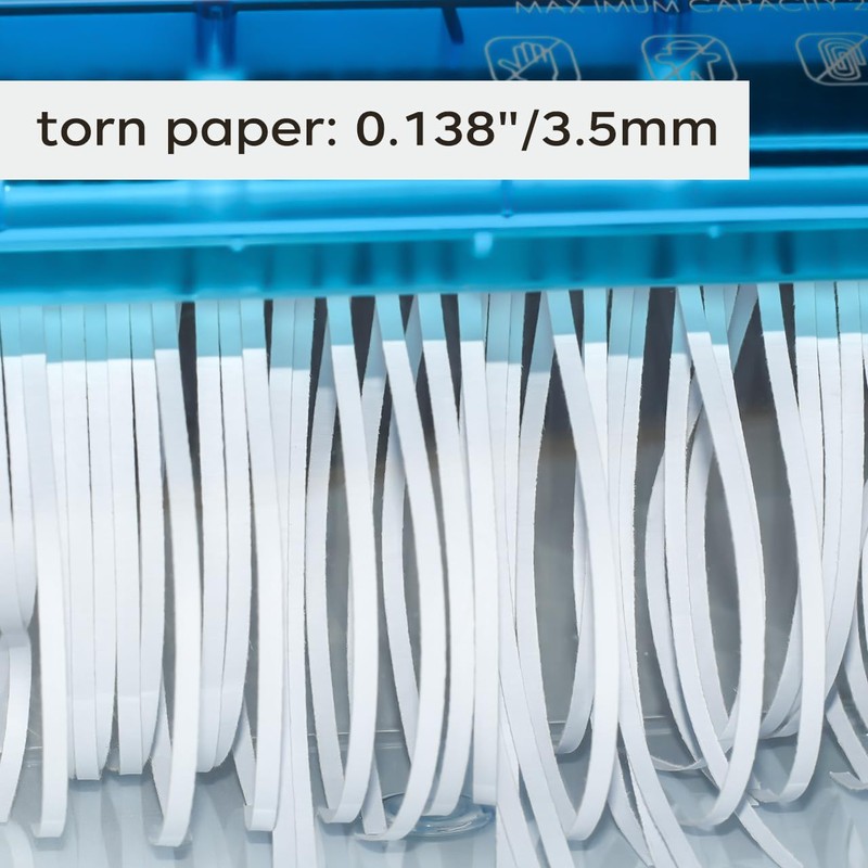 JIKIOU Standard A4 Paper Hand Shredder Portable Paper Shredder Manual