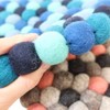 Marushin 0395001200 Nepal Hot Trivet Round Yellow Handmade Wool Felt