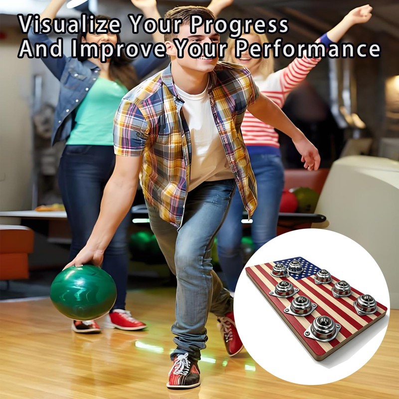 GVAGR Bowling Ball Spinner, Bowling Ball Release Trainer/Bowling Motion Trainer
